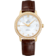 De Ville 32.7 mm, yellow gold on leather strap - 424.58.33.20.55.002