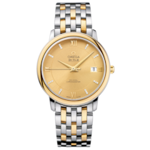 De Ville 36.8 mm, steel - yellow gold on steel - yellow gold - 424.20.37.20.58.001