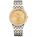 De Ville 36.8 mm, steel - yellow gold on steel - yellow gold - 424.25.37.20.58.001