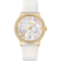 De Ville 36.8 mm, yellow gold on leather strap - 424.57.37.20.55.001