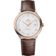 De Ville 39.5 mm, steel - red gold on leather strap - 424.23.40.20.02.002