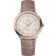 De Ville 39.5 mm, steel - red gold on leather strap - 424.23.40.20.02.003