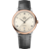 De Ville 39.5 mm, steel - red gold on leather strap - 424.23.40.20.09.001