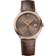 De Ville 39.5 mm, steel - red gold on leather strap - 424.23.40.20.13.001