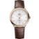 De Ville 39.5 mm, steel - red gold on leather strap - 424.23.40.20.52.001