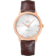 De Ville 39.5 mm, red gold on leather strap - 424.53.40.20.02.001