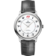 De Ville 39.5 mm, white gold on leather strap - 424.53.40.20.04.002