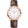 De Ville 39.5 mm, red gold on leather strap - 424.53.40.20.04.004