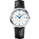 De Ville 39.5 mm, white gold on leather strap - 424.53.40.21.04.001