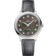 De Ville 34 mm, steel on leather strap - 434.13.34.20.57.001