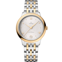 De Ville Prestige 34 mm, steel - yellow gold on steel - yellow gold - 434.20.34.20.02.002