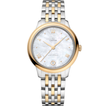 De Ville 34 mm, steel - yellow gold on steel - yellow gold - 434.20.34.20.05.002