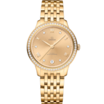 De Ville 34 mm, yellow gold on yellow gold - 434.55.34.20.58.001