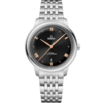 De Ville Prestige 40 mm, steel on steel - 434.10.40.20.01.001