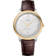 De Ville 40 mm, Steel - yellow gold on Leather strap - 434.23.40.20.02.002