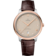 De Ville 40 mm, steel - Sedna™ gold on leather strap - 434.23.40.20.59.001