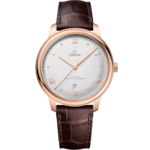 De Ville 40 mm, Sedna™ gold on leather strap - 434.53.40.20.02.001