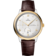 De Ville 41 mm, steel - yellow gold on leather strap - 434.23.41.21.02.001