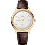 De Ville 41 mm, yellow gold on leather strap - 434.53.41.20.02.001