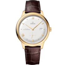 De Ville Prestige 41 mm, yellow gold on leather strap - 434.53.41.20.02.001