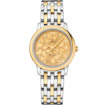 De Ville 27.4 mm, steel - yellow gold on steel - yellow gold - 424.20.27.60.58.002