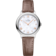 De Ville 27.5 mm, steel on leather strap - 434.13.28.60.55.001