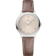 De Ville 27.5 mm, steel on leather strap - 434.13.28.60.59.001