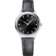 De Ville 30 mm, steel on leather strap - 434.13.30.60.51.001