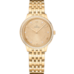 De Ville 30 mm, yellow gold on yellow gold - 434.55.30.60.58.001