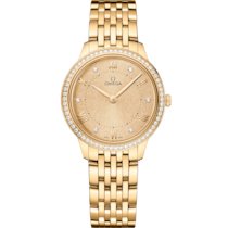 De Ville Prestige 30 mm, yellow gold on yellow gold - 434.55.30.60.58.001