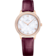 De Ville 30 mm, Sedna™ gold on leather strap - 434.58.30.60.55.001