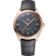 De Ville 40 mm, Sedna™ gold on leather strap - 435.53.40.21.06.001