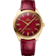 De Ville 40 mm, yellow gold on leather strap - 435.53.40.21.11.001