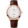 De Ville 40 mm, Sedna™ gold on leather strap - 432.53.40.21.02.002