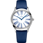 De Ville 36 mm, steel on fabric strap - 428.17.36.60.04.001