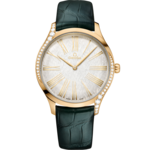 De Ville 39 mm, Moonshine™ gold on leather strap - 428.58.39.60.02.001