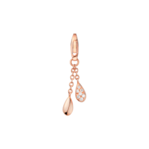 Omega Dewdrop Charm, 18K red gold, Diamonds