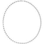Omega Dewdrop 頸鏈, 18K白金 - N602BC0000105