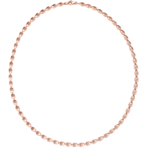 Omega Dewdrop Necklace, 18K red gold