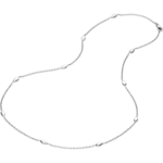 Omega Dewdrop Necklace, 18K white gold - N75BCA0200105