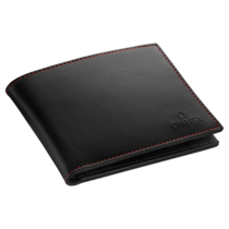 Fine Leather Wallet, Black - 7070210002