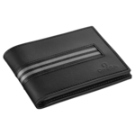 Fine Leather Wallet, Black - 7070210005