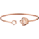 Omega Flower Bracelet, 18K red gold, Mother-of-pearl cabochon - B603BG0700100