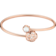 Omega Flower 18K red gold and two Mother-of-Pearl cabochons with engraving on the back - B603BG0700200