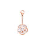 Omega Flower 吊飾, 18K紅金, 蛋面切割珍珠貝母 - M40BGA0204005