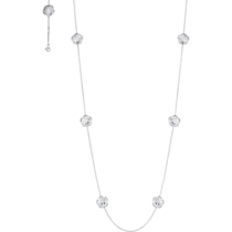Omega Flower Necklace, 18K white gold, Mother-of-Pearl - L603BC0700105