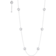 Omega Flower 頸鏈, 18K白金, 珍珠貝母 - L603BC0700105