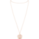 Omega Flower 頸鏈, 18K紅金, 蛋面切割珍珠貝母 - L603BG0700105