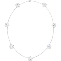 Omega Flower Necklace, 18K white gold, Mother-of-pearl cabochon - N603BC0700105