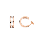Ladymatic 耳環, 18K紅金, 白色陶瓷 - E604CK0000105
